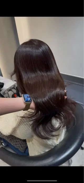セミロング 🥣marumo koharu🥣のヘアスタイル