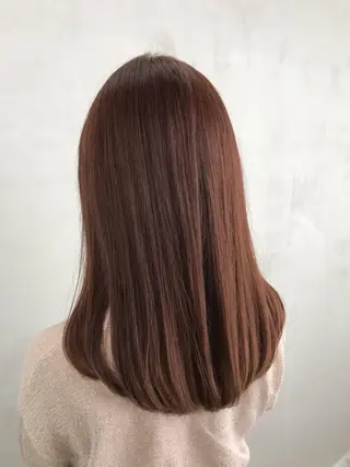 セミロング yui .のヘアスタイル