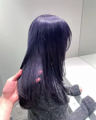 ロング カラー 佐野 えり奈のヘアスタイル