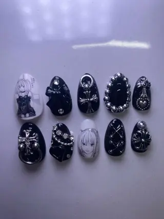 ネイル en　nail 池袋店所属・個性派🌺推しネイル 💅💞hota🐇のネイルデザイン