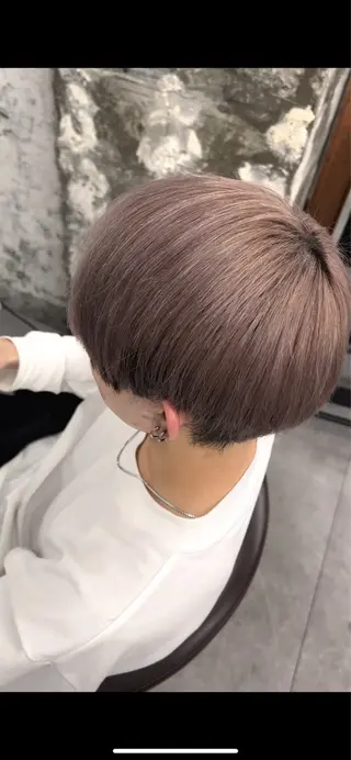 ショート カラー ヘアアレンジ メンズ ハイトーン特化🌟 カワシマシュンスケのヘアスタイル