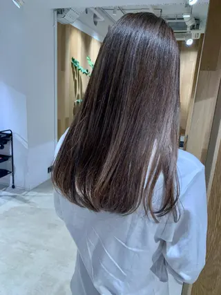 ロング カラー natsu fujinoのヘアスタイル