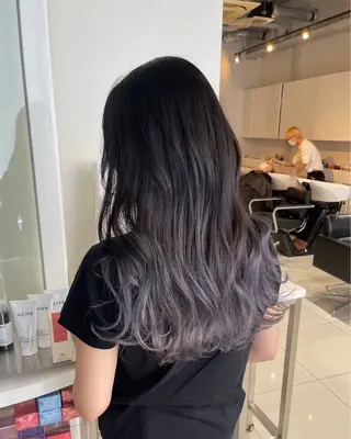 ロング カラー 無料ワンカラーモデル 🩷ALIVE 七海のヘアスタイル