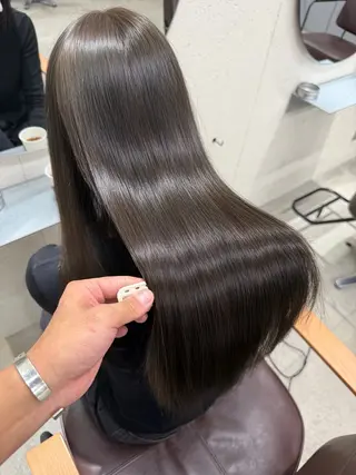 セミロング カラー ヘアアレンジ 大宮/山口 竣也のヘアスタイル