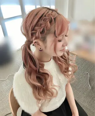 ロング ベルグローヘアセット 🤍まりこのヘアスタイル