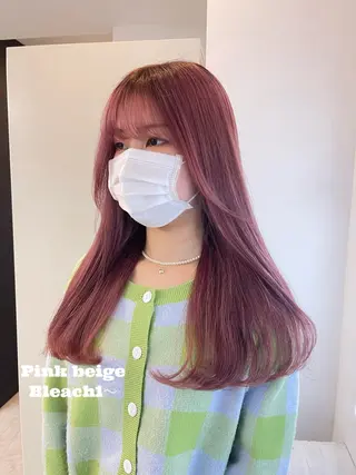 ロング カラー 💋ハイトーンデザイ ンヘア💋A'nyuのヘアスタイル