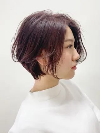 ショート カラー ボブ/大人ヘア k-two濱田のヘアスタイル