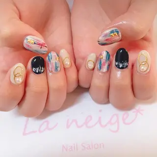 ネイル La neige* yuki 🐩🌙のネイルデザイン