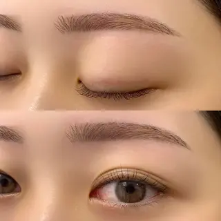 アイブロウ ʏᴜɴᴀ ナチュ盛れᵉʸᵉ♥︎のマツエク・マツパデザイン