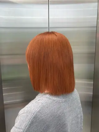 ミディアム カラー 🌟ゆりあ🌟 JILLSTUDIOのヘアスタイル