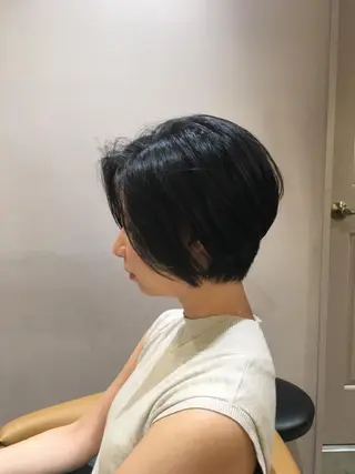 ショート 🇰🇷韓国レイヤー 錦糸町【北山謙三】のヘアスタイル
