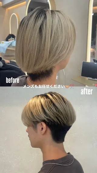 メンズ ショート♡ ひなたのヘアスタイル