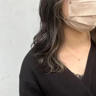 ミディアム Maison 寺尾拓朗のヘアスタイル