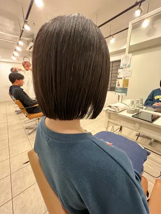 ショート カラー メンズカットグラデー ションカラー/ケイゴのヘアスタイル