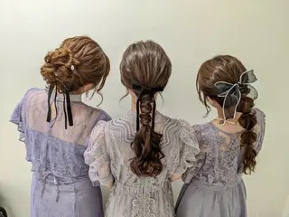 ヘアアレンジ ヘアセットサロン ココのヘアスタイル