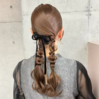 ヘアアレンジ 佐藤カコ🎀艶髪 プロデュース美容師のヘアスタイル