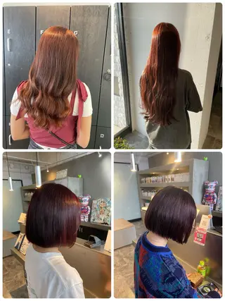 ロング 🧋ミルクティーカラ ー🧋特化小林拓登のヘアスタイル