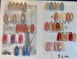 ネイル Lino+ ネイル&よもぎ蒸しのネイルデザイン