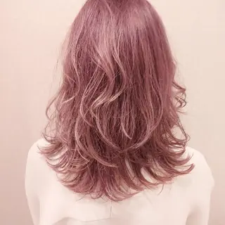セミロング カラー 大橋 弘一のヘアスタイル