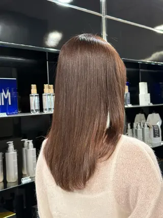 セミロング 三輪 隼大のヘアスタイル