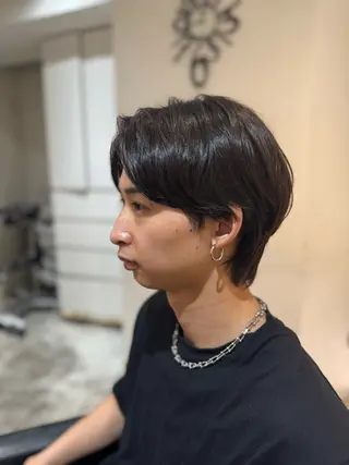 ミディアム パーマ メンズ 人気沸騰中✨ヘア メイク✨フジモリのヘアスタイル