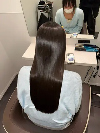 ロング カラー 美髪特化✨ 伊織✨縮毛矯正✨のヘアスタイル