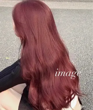 ロング カラー 山下 裕己のヘアスタイル