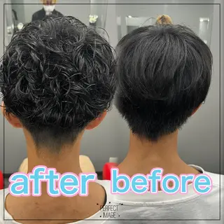 パーマ メンズ 池田 成秀のヘアスタイル