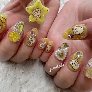 ネイル パラジェル有/ 長さだし/mahoのネイルデザイン