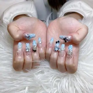 ネイル ミン ゴテゴテネイルのネイルデザイン