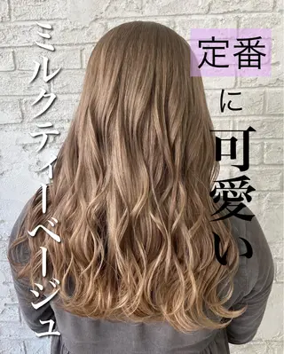 ロング カラー ヘアアレンジ 池袋/韓国レイヤー 💗🐇amiのヘアスタイル