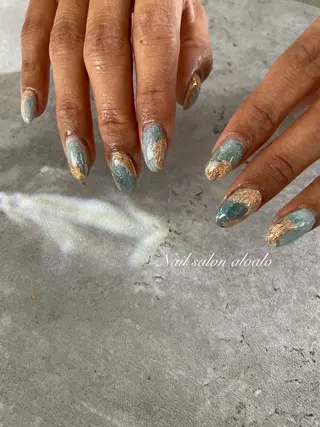 ネイル nail salon  aloalo所属・Nailist Ayaのネイルデザイン