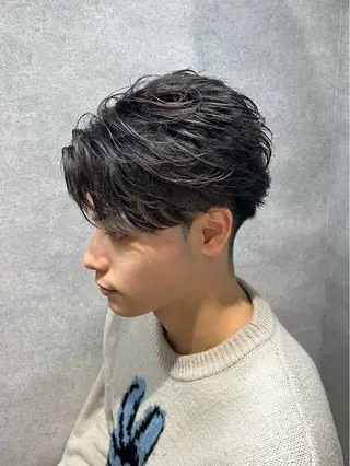 メンズ アイブロウ 🩵韓国スタイル特化 🩵西澤結羽のヘアスタイル