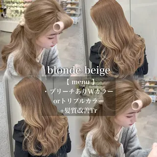 カラー 🩶透明感ブリーチ カラー🩶 maoのヘアスタイル