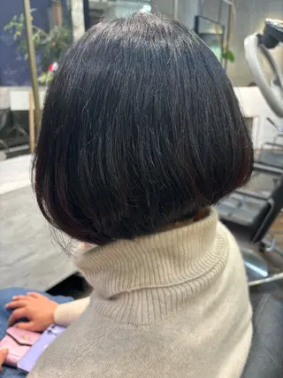 ショート カラー ショートパーマ 🫧ちひろ🫧のヘアスタイル