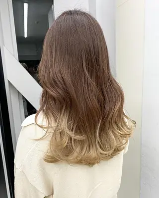 ロング カラー 【公式】amble luxe池袋東口🩷のヘアスタイル
