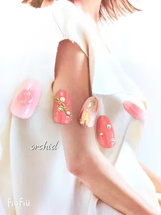 ネイル orchid ♡オーキッドのネイルデザイン