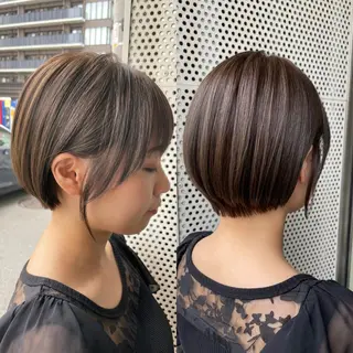 ショート 安田和洋 ブリーチカラー特化のヘアスタイル