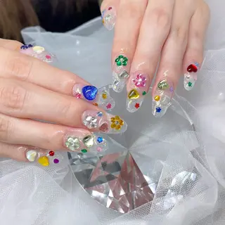 ネイル ハイビスカス ネイルサロンのネイルデザイン