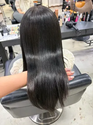 セミロング かおり/似合わせ/ 透明感カラーのヘアスタイル