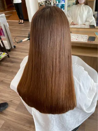 ロング 中顔面短縮 顔まわり新田大翔のヘアスタイル