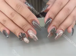 ネイル 神田 ココナッツのネイルデザイン