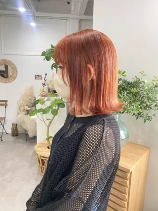 ミディアム カラー ヘアアレンジ ひなの .のその他イメージ
