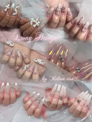 ネイル RiLion💗 Risa🦋💜のネイルデザイン