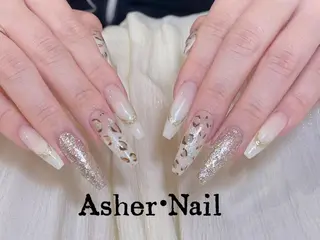 ネイル Asher-Hana 🎗のネイルデザイン