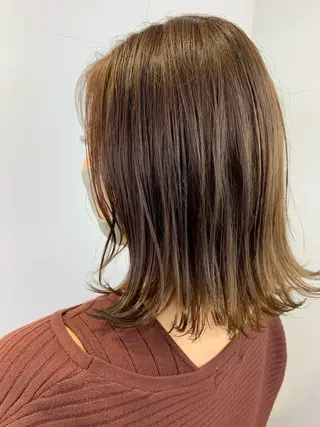 ミディアム カラー 【美髪を叶える】中谷 彰宏(アキ)のヘアスタイル