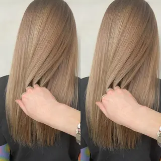 セミロング カラー パーマ ヘアアレンジ キッズ ネイル マツエク・マツパ アイブロウ 韓国ヘア🫧 KAZUTOのヘアスタイル