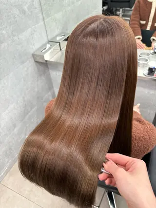 ロング カラー 髪質改善/ﾚｲﾔｰ ｶｯﾄ/店長/原島のヘアスタイル