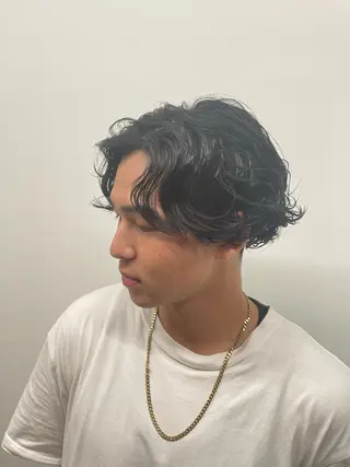 パーマ メンズ yuika .のヘアスタイル