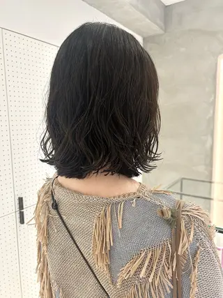 ミディアム パーマ 🎀ヘアセット透明感 /REINA🎀のヘアスタイル